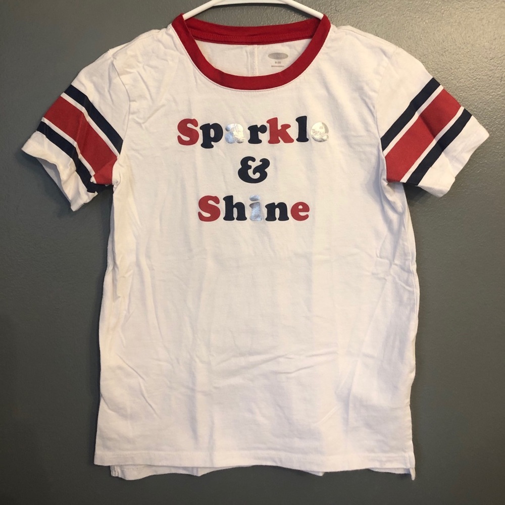 Girls 4th of July T-shirt